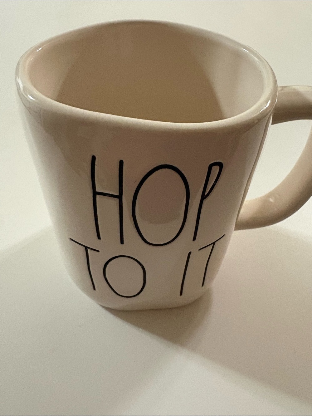 Rae Dunn Cream Artisan Collection Mug (by Magenta)